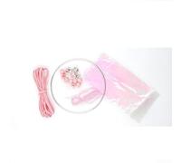 Crea tu propio kit de atrapasueños con plumas y cuentas de madera para decoración del hogar (rosa)