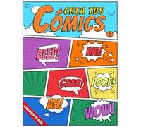 Crea tus cómics 2: Estilo Moderno - 100 Cómics Vacíos Sin Globos Ideal para los más experimentados - Para Dibujar y Personalizar para Niños y Adolescentes (Crear tus cómics)