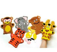 CREA TUS MARIONETAS ANIMALES JUNGLA