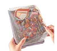 CREA Tus Propias Pegatinas De Escenas | Calcomanías de Escenas con Efecto Visual 3D | Pegatinas para Habitación - para Preescolares Manualidades Cumpleaños Educación En Casa
