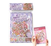 Crea Tus Propias Pegatinas De Escenas,Calcomanías Para PC Con Efecto Visual 3D - Paisajes De Dibujos Animados,Para Preescolares Manualidades Cumpleaños Educación En Casa