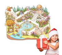 Crea tus propias pegatinas para, lindas pegatinas de escenas de dibujos animados,Calcomanía divertida de escena en miniatura | Pegatinas para decoración del hogar, pegatinas de escenario de dibujos