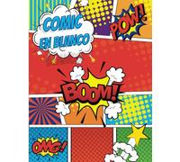 Crea tus propios comics | Cuaderno para dibujar comics para niños: Plantillas en blanco para dibujar comics
