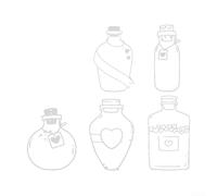 Crea tus propios hermosos marcadores con flores secas, kit completo de bricolaje para mentes creativas (D)