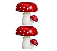Crea un ambiente acogedor con portavelas decorativos de hongos para el hogar