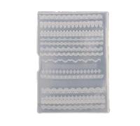 Crea un dije de uñas de moda con molde de silicona para uñas, diseño de rosas y mariposas, plantillas para uso diario y decoración de uñas