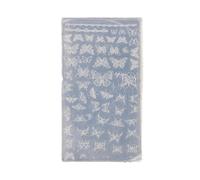Crea un dije de uñas de moda con molde de silicona para uñas, diseño de rosas y mariposas, plantillas para uso diario