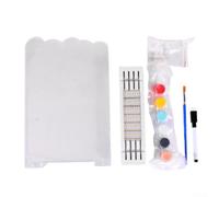 Crea un recuerdo familiar preciado con este kit de huellas de manos con una suave luz nocturna para dormitorios y guarderías