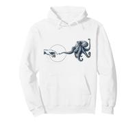 Creación del Pulpo - Océano Surrealista Sudadera con Capucha