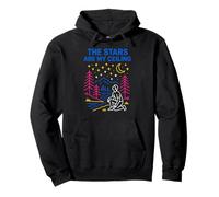 Creación Las Estrellas Son mi Techo Cool Womens Christian Sudadera con Capucha