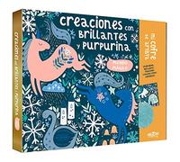 CREACIONES CON BRILLANTES Y PURPURINA. COFRE DE ARTISTA (Manualidades creativas)