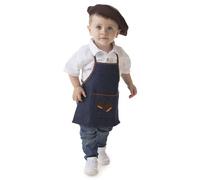 Creaciones Llopis Kit disfraz Castañero Jeans para bebé: delantal y boina (1-2 años)