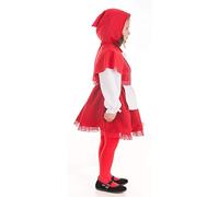 Creaciones Llopis Disfraz de Caperucita Roja para niña