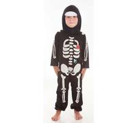 Creaciones Llopis Disfraz de Esqueleto Corazón para bebé