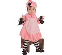 Creaciones Llopis Disfraz de Flamenco Rosa para bebé