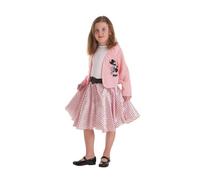 Creaciones Llopis Disfraz Infantil Años 50 Talla M 7-9 Años