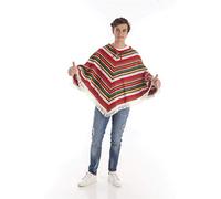 CREACIONES LLOPIS Disfraz mexicano de pico, poncho