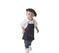 Creaciones Llopis | Kit o Disfraz de Castañero Jeans para bebé: Delantal y Boina