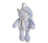 Creaciones llopis Mochila Oso Azul Rizo 50 Cm