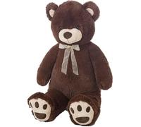 Creaciones Llopis - Oso de Peluche Gigante 100 cm Altura - Peluche XXL Súper Suave - Diferentes Modelos. (Oso Chocolate)