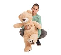 Creaciones Llopis Oso de Peluche Gigante 100 cm, Peluche Grande, (Beige)