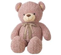 Creaciones Llopis - Oso y Perro de Peluche Gigante 140 cm - Animales de Peluche Grandes - Varios Modelos y Colores (Oso Co-Co Rosa)