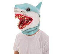 Creaciones Llopis- Tiburón Máscara Disfraz, Multicolor (5798)