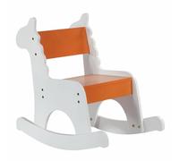 Creaciones Meng Kit Mecedora Infantil Madera Lac. Blan. Nara.