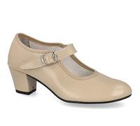 Creaciones PASOS DE BAILE 15 Zapatos Flamenca - Sintético para: NIÑA Color: Caramelo Talla: 30