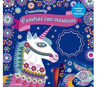 Creactivity. Cuadros con mosaicos: 4 cuadros 1.200 brillantes