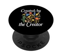 Creado por El Creador Jesús Dios Cristiano Religión Iglesia PopSockets PopGrip Adhesivo
