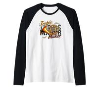 Creador de Agudos músico de Corno francés Camiseta Manga Raglan