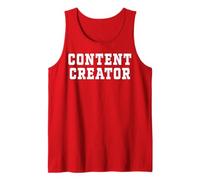 CREADOR DE CONTENIDO Camiseta sin Mangas