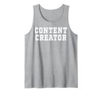 CREADOR DE CONTENIDO Camiseta sin Mangas