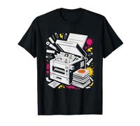 Creador De Zines Cultura Copy Shop Editor Impresión DIY Camiseta
