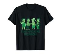 Creadores de memorias Pixel Art de Time Machine Reunion Camiseta