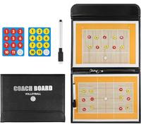 CREADY Pizarra Voleibol Entrenador, Pizarra Voleibol con Imanes Lapiceros, Carpeta Voleibol Magnetica,pizarra tactica Voleibol, Pizarra Volleyball con Accesorios para Regalos Voleibol