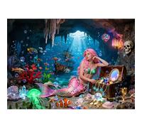 CREAFOMIFE Rompecabezas de 1000 Piezas para Adultos, Puzzle Grande de Alta Dificultad y Desafiante, Regalo para Amantes de los Puzzles, Sirenas y Tesoros (70 x 51 cm)