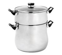 Crealys 504940 - Cuecepastas de INOX, diámetro de 24 cm, 12 l