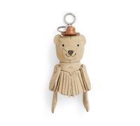 Cream Adorno de piel de Polo Bear Western TALLA ÚNICA