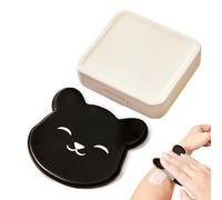 Cream Applicator - 10 cm Bear Shape Cute Pad, silicona Sunblock Applicator, Soft Skin Care Tool | Free Lotion Spreader For Women Feet Leg Body Lotion Skin Moisturizer Bb Cream Home Travel
