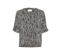 Cream Blusa 'Tiah' negro / blanco S-M negro / blanco