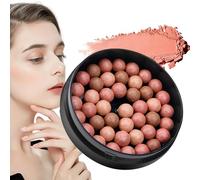 Cream Blush for Mature Skin - Lightweight Blush Roller Ball | Face Makeup for Under Eye Brightening Cheek Sculpting Highlighting Contouring Special Occasions