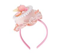 Cream Cake Headband | Cupcake Headband Fashion Hair Accessories Props | Charming Cake Hair Decoration Headpieces For Parties Festival Celebration Holiday Gathering Carnival Cosplay Photography