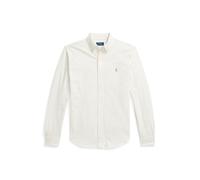 Cream Camisa de piqué ultraligera XL