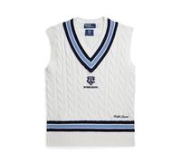 Cream Chaleco de críquet de Wimbledon XXS