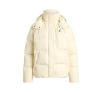 Cream Chaqueta acolchada de plumón mate XXS