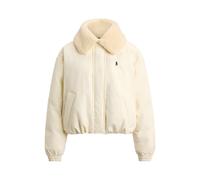 Cream Chaqueta acolchada de plumón XXL
