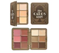 Cream Concealer Blush Palette - 12-Color Multifunctional Face Blusher with Contour Kit, Adds Natural Cheek Tint and Highlights, Makeup Palette for Girls, Teens, and Young Women Everyday Use