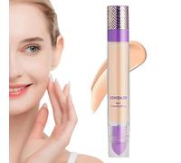 Cream Concealer Full Coverage - Natural Finish Foundation | 4-in-1 Waterproof Corrector Stick | 7.5ml Long-Lasting Hydrating CC Creams for Dark Circles, Blemishes & All Skin Types